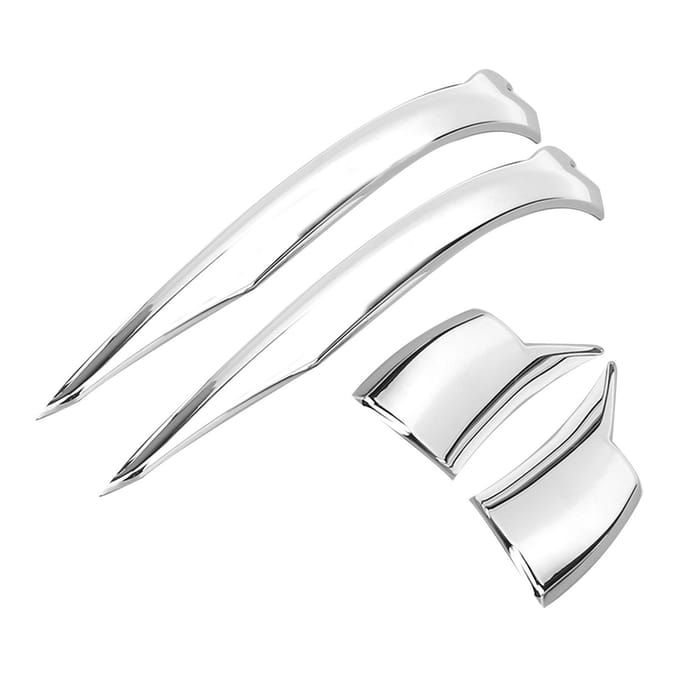 Zijspiegel Strip Decoratie Links Bestuurderskant Vervanging voor Mazda CX 30 2020 2021 white