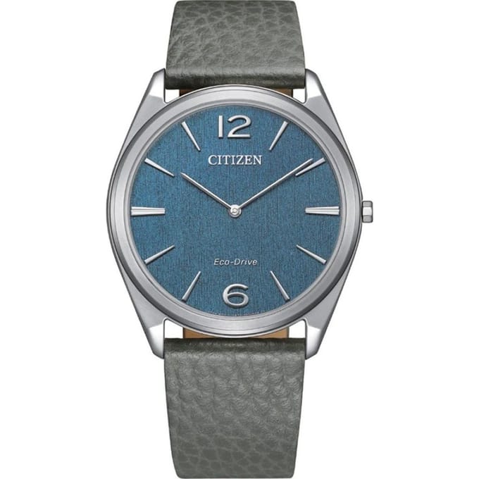 Citizen Suratto AR3120-24L Horloge - Leer - Grijs - Ø 38 mm