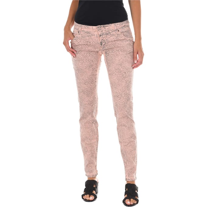 Lange broek met smal gesneden zomen 70DBF0585-R216 vrouw