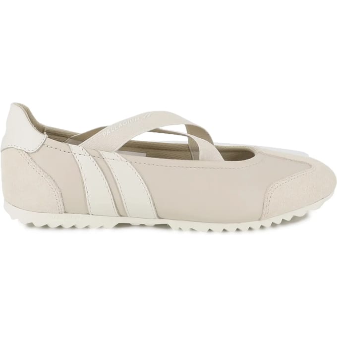 Damestrainers Palladium Racer Ballerina Lth