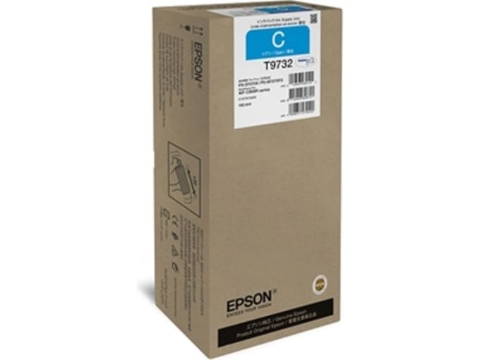 Epson T9732 inktcartridge cyaan hoge capaciteit (origineel)