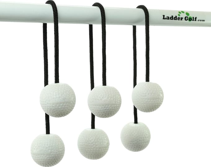Ladder Golf Balspel Soft Bolas – White/wit