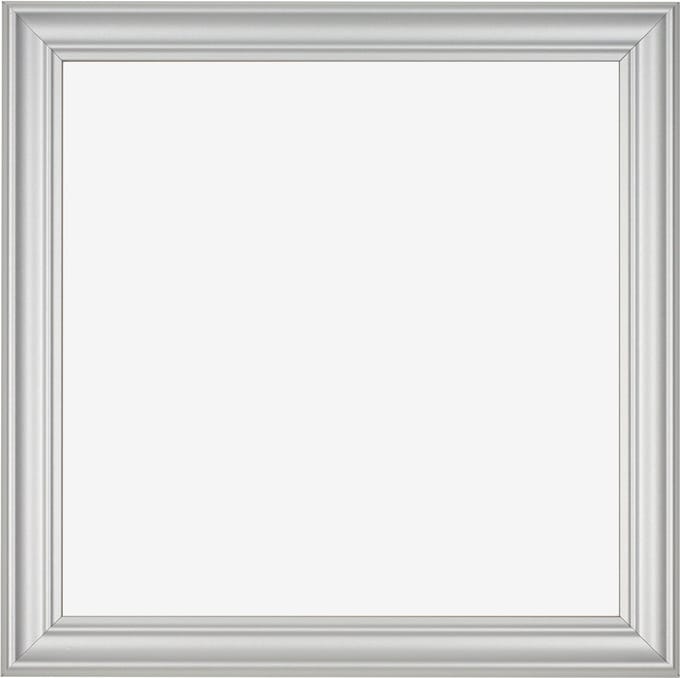 Fotolijst 75x98 cm - MDF - Zilver Mat - Limburg