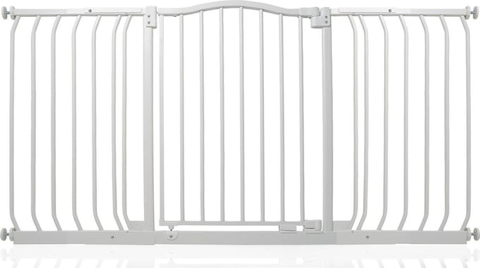 Safetots Klemhekje met Gebogen Bovenkant, 143cm - 152cm, Mat Wit