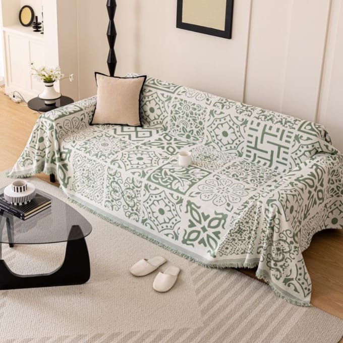 Chenille Sofahanddoek, Populaire Nieuwe Sofahoesdoek, All-inclusive Vierseizoenen Sofakussen Doek, Sofahoes 180*130cm