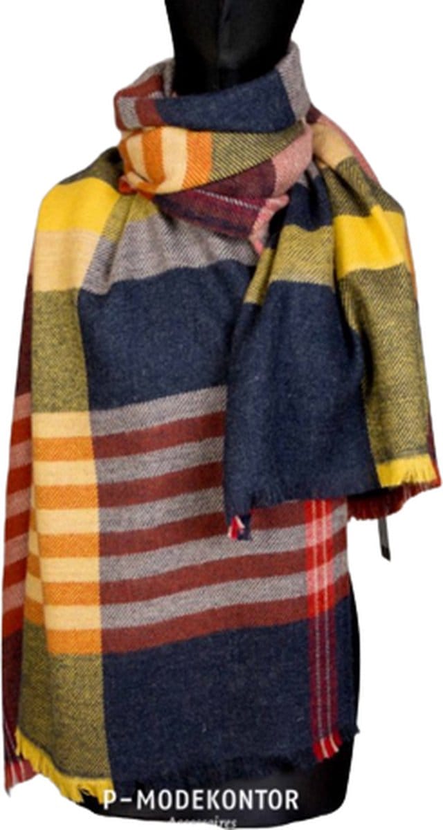Winter Sjaal Dames Sjaal Multicolor