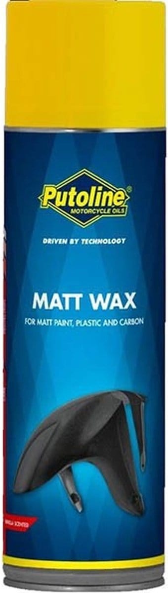 Putoline Scooter / Motorcycle [Matte lak] Plastic Wax Renewer Kunststofspray 500ML