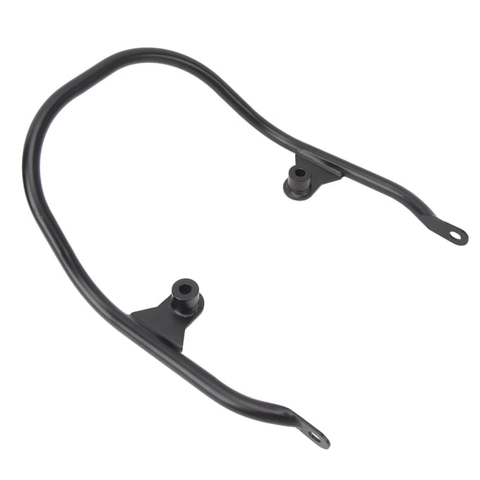 Motorfiets Passagier Handgreep Armsteun Stabiel Stijlvol Robuust Motorfiets Passagier Bagagedrager Handvatten black