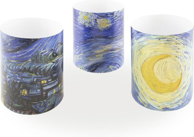 Wind lichtjes, Vincent van Gogh, Sterrennacht