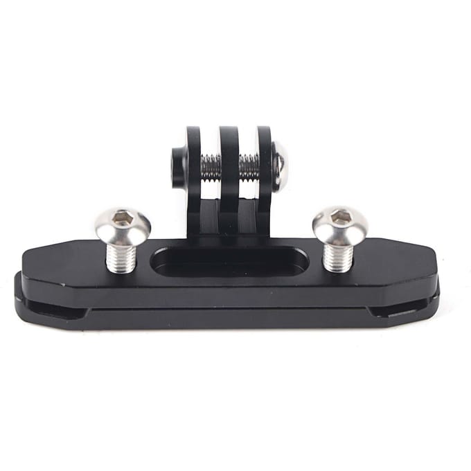 Support de selle de vélo en alliage d'aluminium noir, clip de fixation pour caméra GoPro Hero6/5/4/3 black