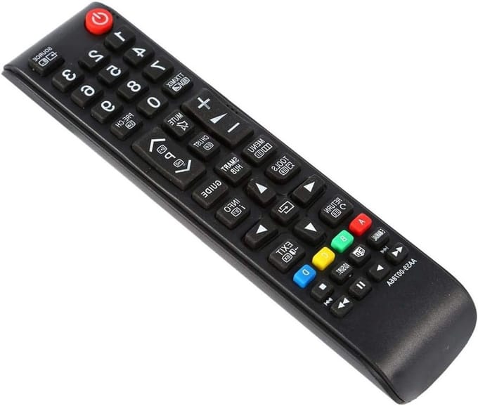 Vervangende Afstandsbediening - Universele Bediening - TV Bediening - Code Opslag - 8 Meter Bereik - Zwart