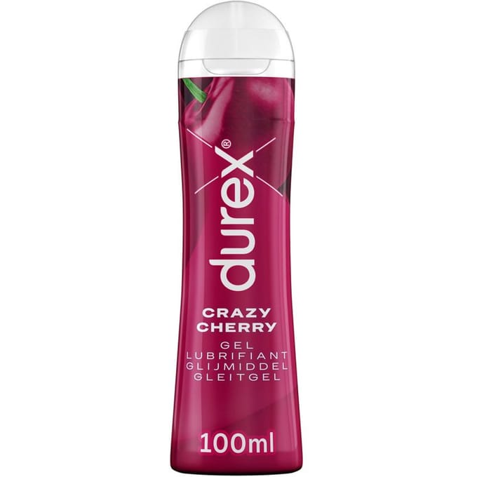 Durex Glijmiddel Crazy Cherry - Kers - Waterbasis - 100ML