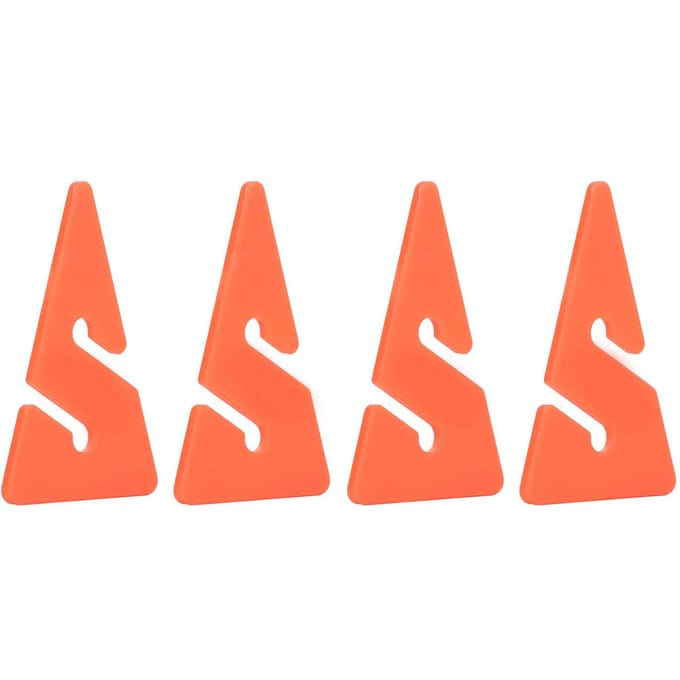 4 Pièces Marqueur de Ligne de Plongée Sous-Marine Flèche Plongée sur Épave Plongée en Grotte Marqueur de Ligne Triangle Flèche ABS Forme Triangle orange