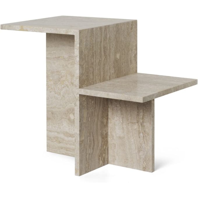 Ferm Living Distnict Bijzettafel - travertin