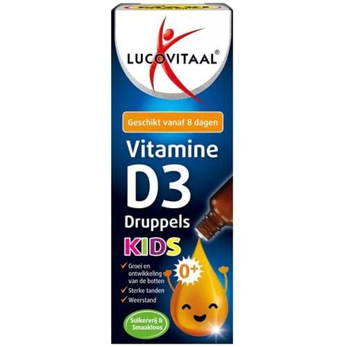 Lucovitaal Vitamine D Druppels Kinderen 50 ml