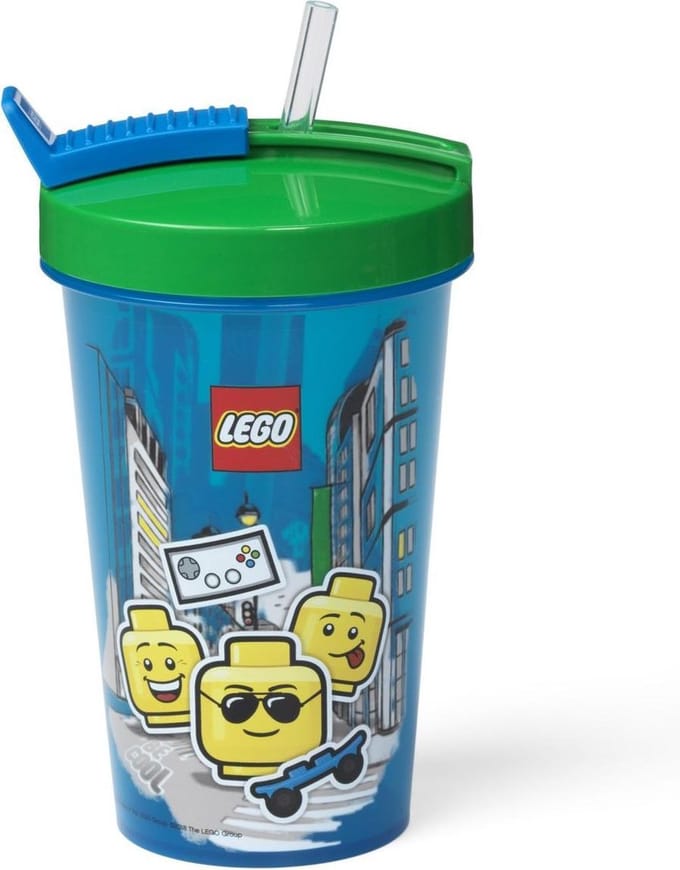 LEGO - Drinkbeker Iconic Boy 500 ml - Polypropyleen - Blauw