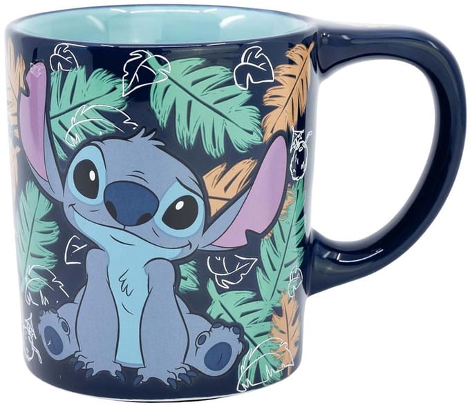 Disney - Stitch Ohana Keramisch Druppel Veilig Mok - 300ml