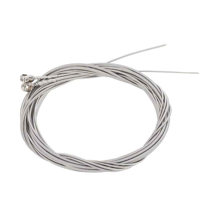 4 Pièces Cordes de Guitare à Boule Acier Cordes de Basse Accessoire d'Instrument pour Remplacement gray
