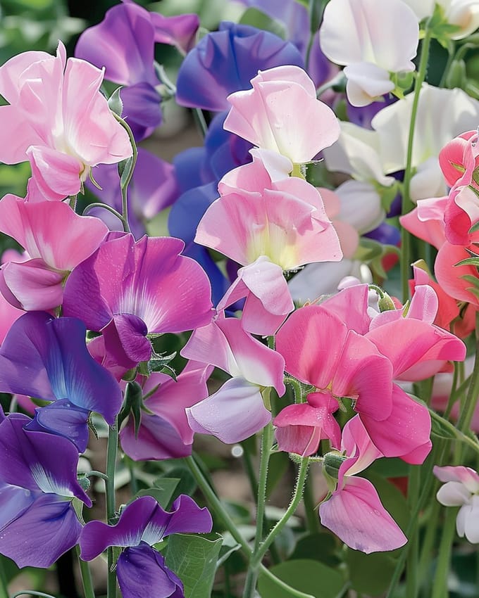 Reukerwt Zaden Bijou Gemengd Eenjarig Lathyrus Odoratus