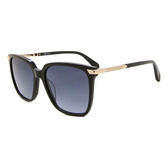 Rag   Bone Rnb1066 S 807 9o Lunettes de Soleil Femme Black/55-17-140 gray