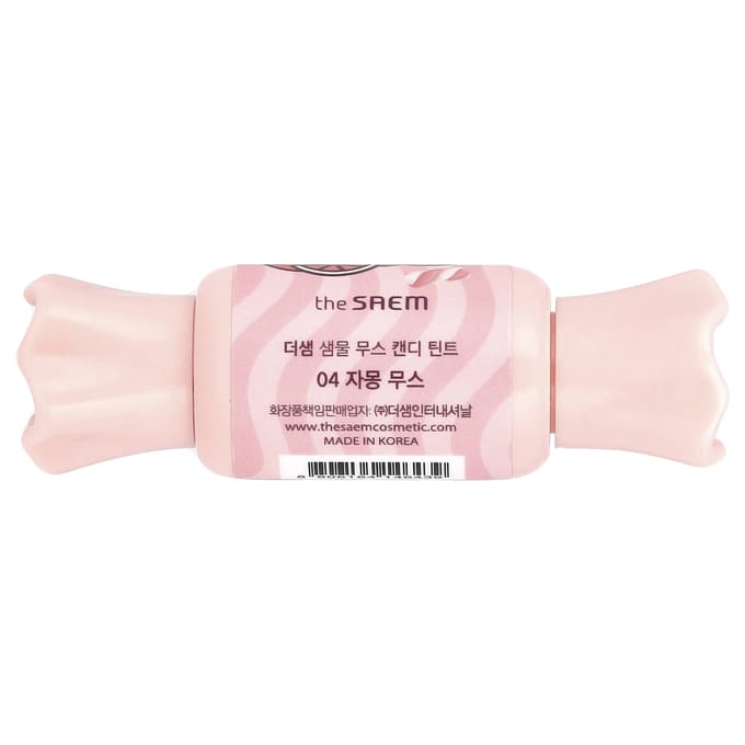 The Saem, Saemmul, Mousse Candy Tint, 04 Grapefruit, 8g white