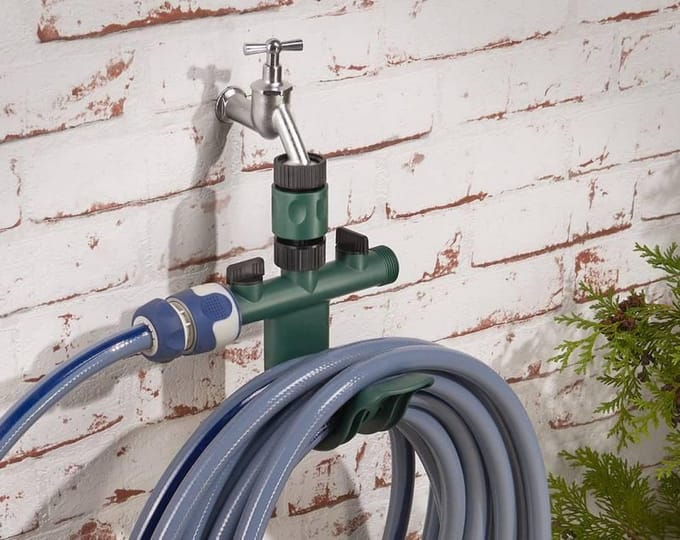 GartenMeister Waterverdeler 3-in-1 met slanghouder