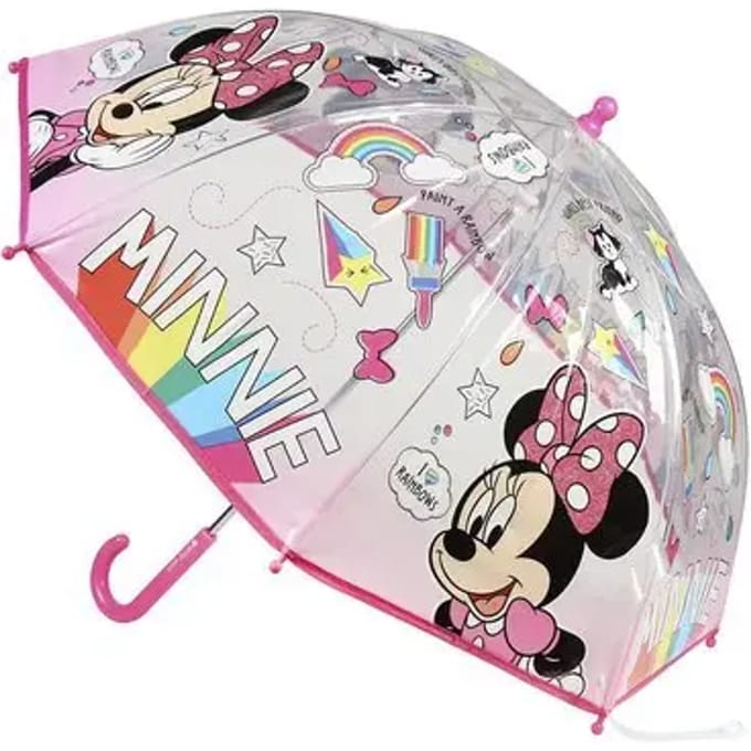 Kinderparaplu Disney's Minnie Mouse - Roze meisjes paraplu (45 cm)