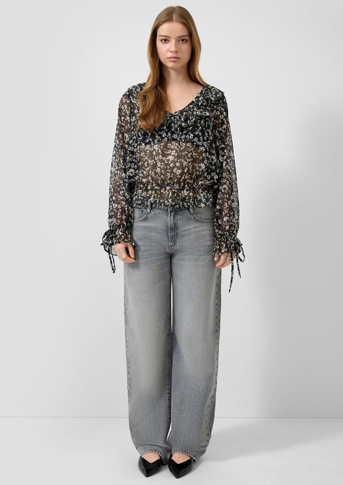 QS - female - Barrel Jeans / Relaxed Fit / Mid Rise / Barrel Leg