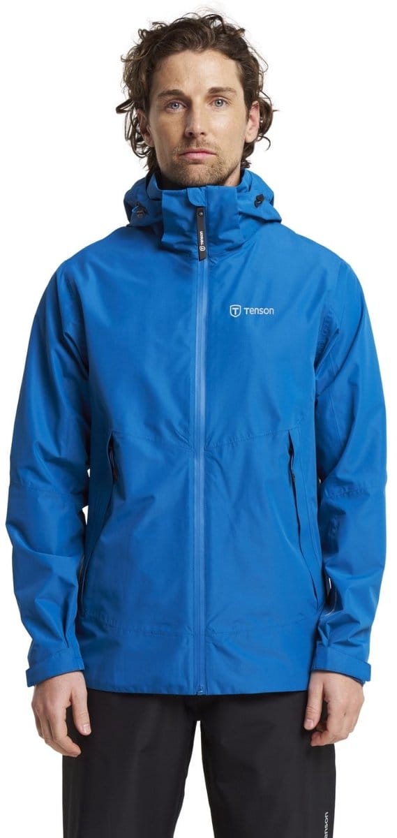 Regenjas - TENSON Regenjas Heren Winga Rain Jacket Blue Sapphire - Maat