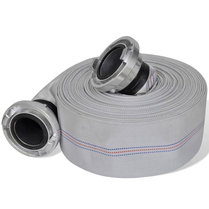 vidaXL - Brandslang - met - B-storz - koppeling - 3'' - 20 - m
