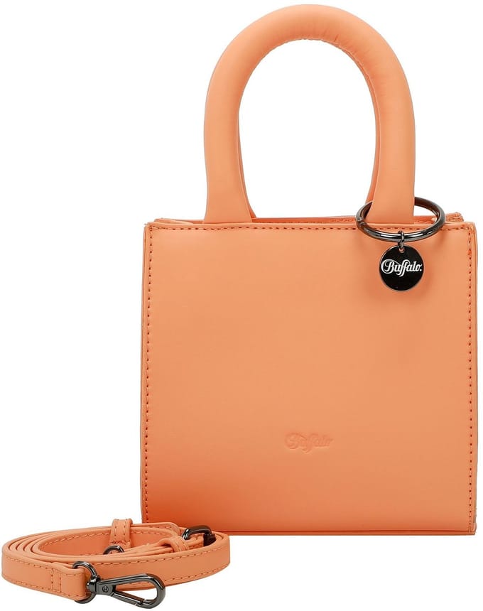 BUFFALO Handtas Schoudertas Muse Boxy Crossbody Bag Soft Orange Abrikoos