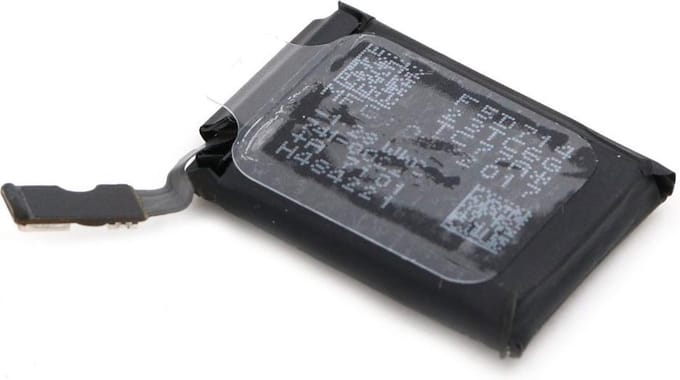 Batterij Geschikt voor Apple Watch 2 (42MM) – Premium – Zwart