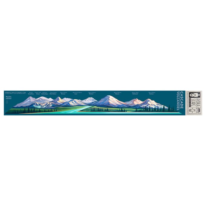 Hydrascape - Cascade Volcanoes - No Color - OS - Stickers