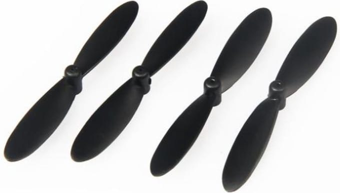 LUXWALLET Drone Propellers - Geschikt voor De LUXWALLET Nocchi 3D Drone & LS-MIN – Drone Accessoires - Zwart