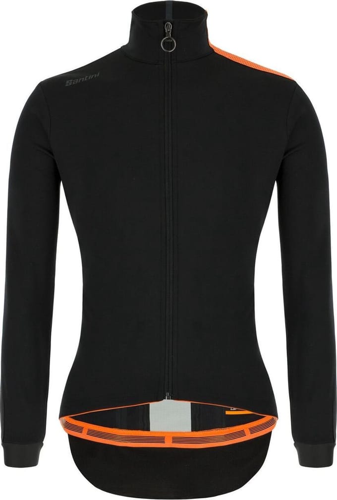 Santini Fietsjack lange mouwen Zwart Heren - Vega Multi Jacket Black - M