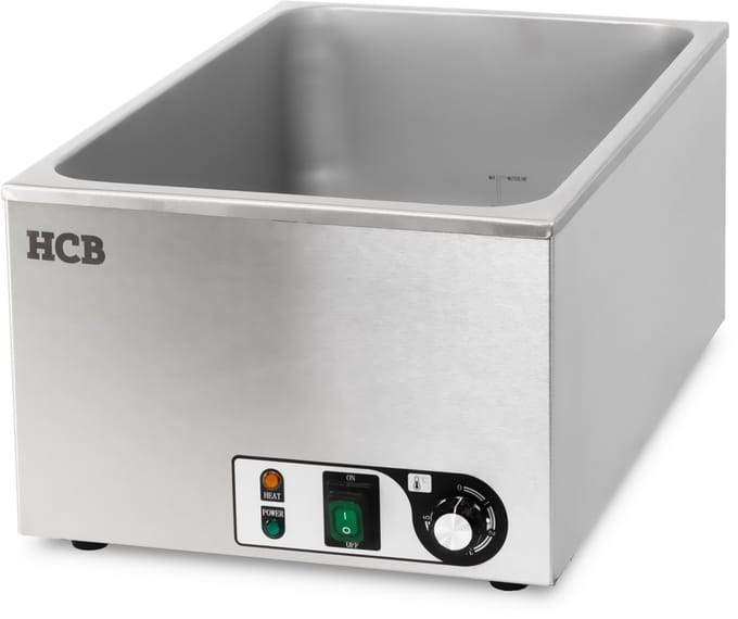 HCB® - HCB Bain marie - 1/1 GN - 230V - RVS / INOX - 9 kg - 2793