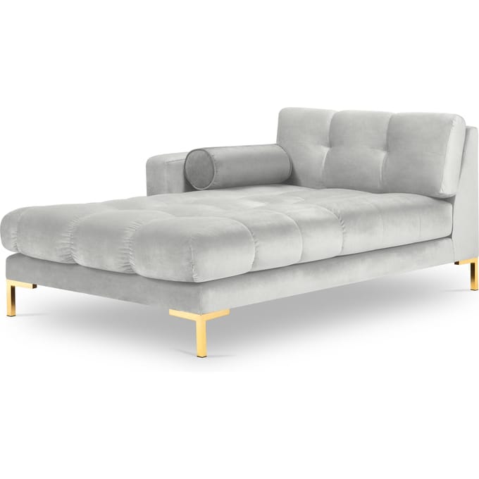 Chaise longue Bali links velvet | Cosmopolitan Design