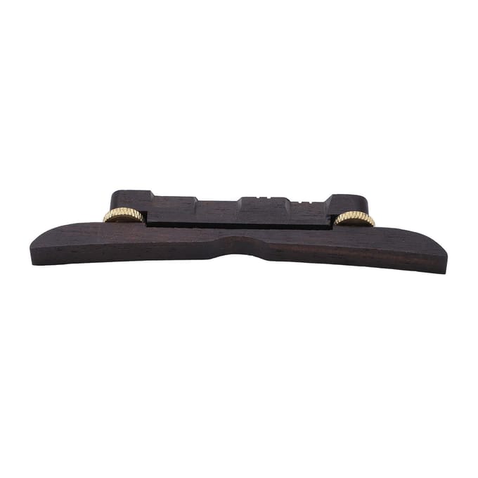 Ebbenhout Mandoline Onderbrug Verstelbare Snaarbrug Snaarinstrument Accessoires black