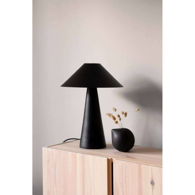 Globen Lighting tafellamp Cannes, zwart, hoogte 40 cm