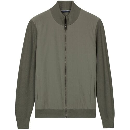 Baileys Vest Full Zip Front Body Light Padded Quilted Misty Green / male