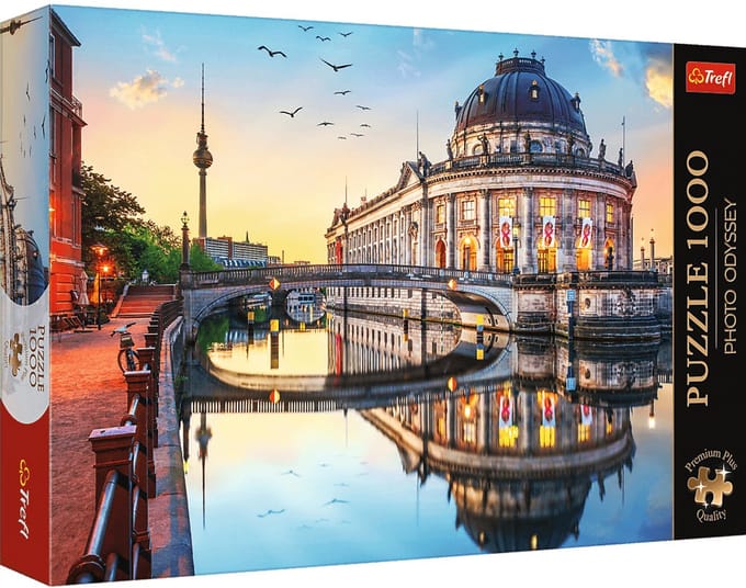 Trefl legpuzzel Bode Museum Berlijn 1000 stukjes puzzel speelgoed.