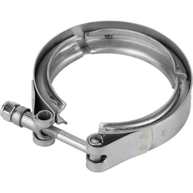 Universele 2,5 Inch 63mm Auto Auto V-band Turbo Downpipe Uitlaat Klem M6 Schroef gray