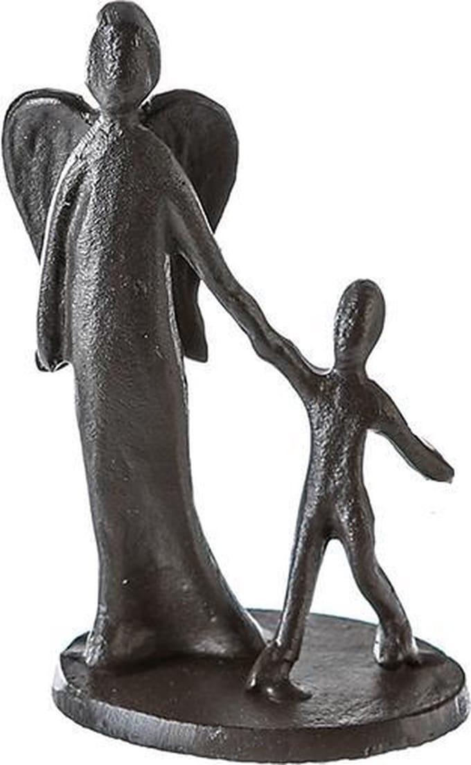 Sculptuurtje Beschermengel