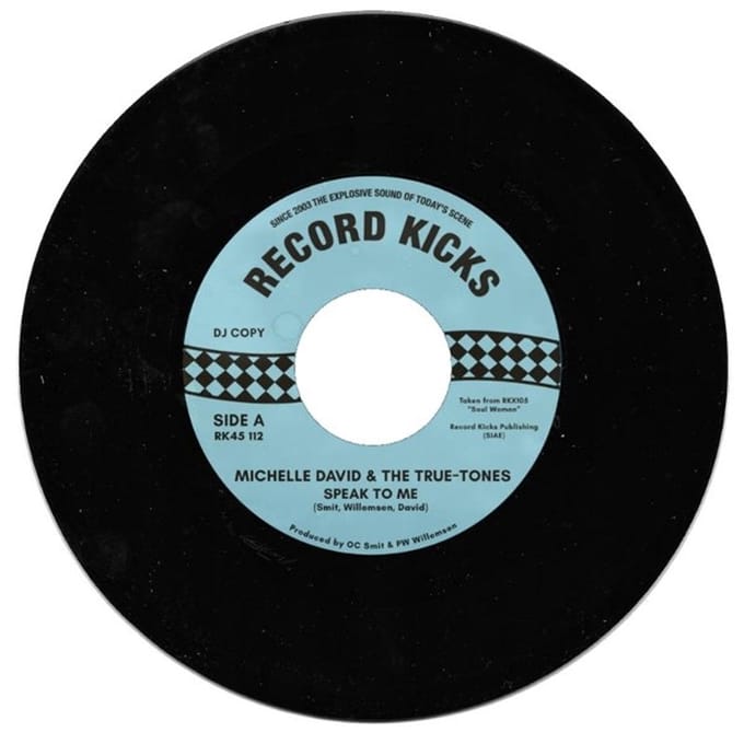 Michelle David & The True Tones - Speak To Me (7" Single)