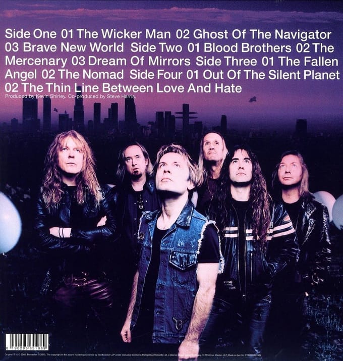 Brave New World - Twaalfde Studioalbum van Iron Maiden