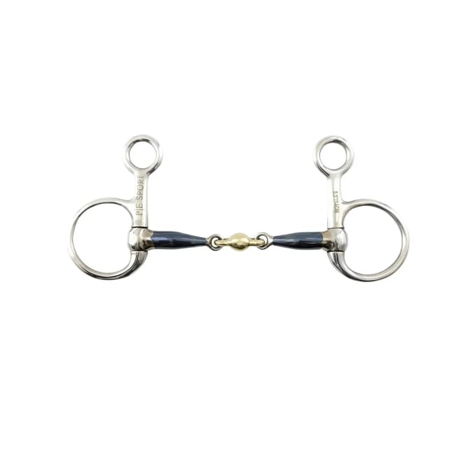 Premier Equine Sweet Iron dubbel snaffle bit