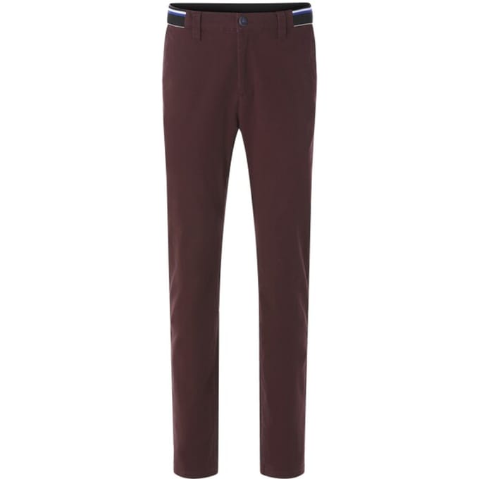 Babista herren Broek - 66 - donkerrood - Plus Size