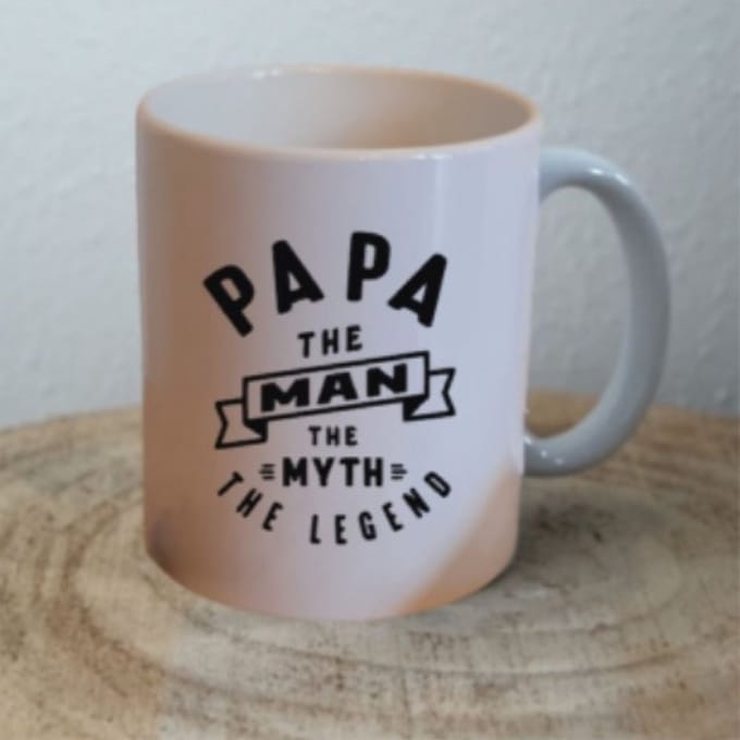 Beker - Papa, the man, the myth, the legend - Vaderdag - Cadeau