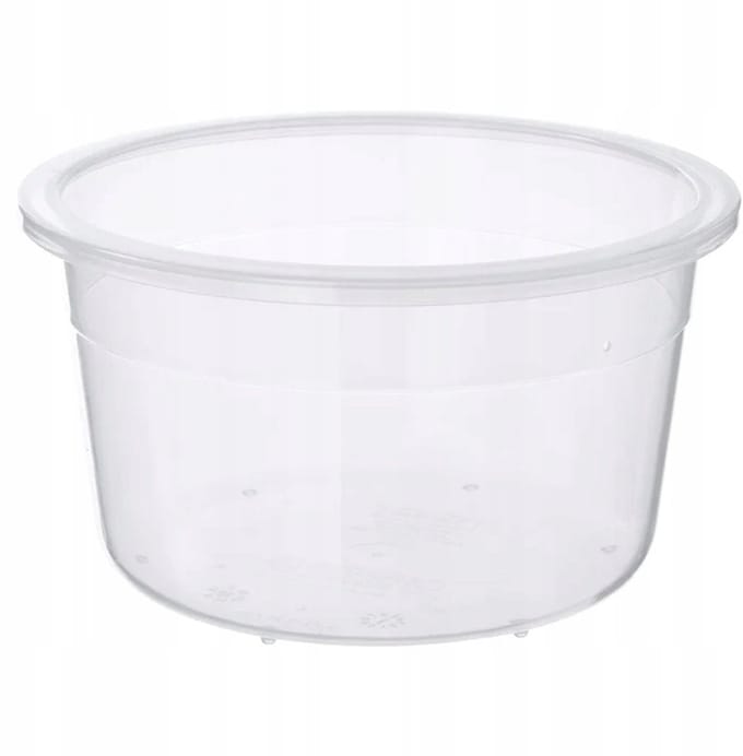 Merkloos Ronde Voedselcontainer 750ml - Ideaal voor Opslag