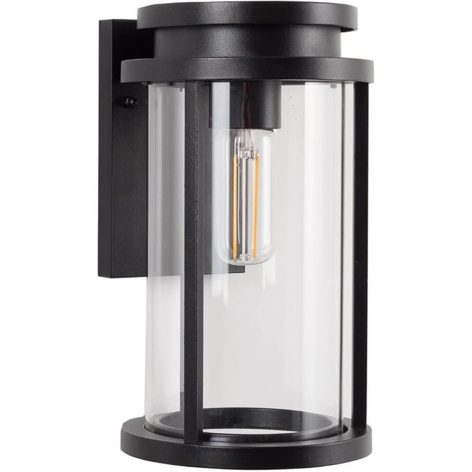 KS Verlichting Sydney Muurlamp Zwart Large met LED